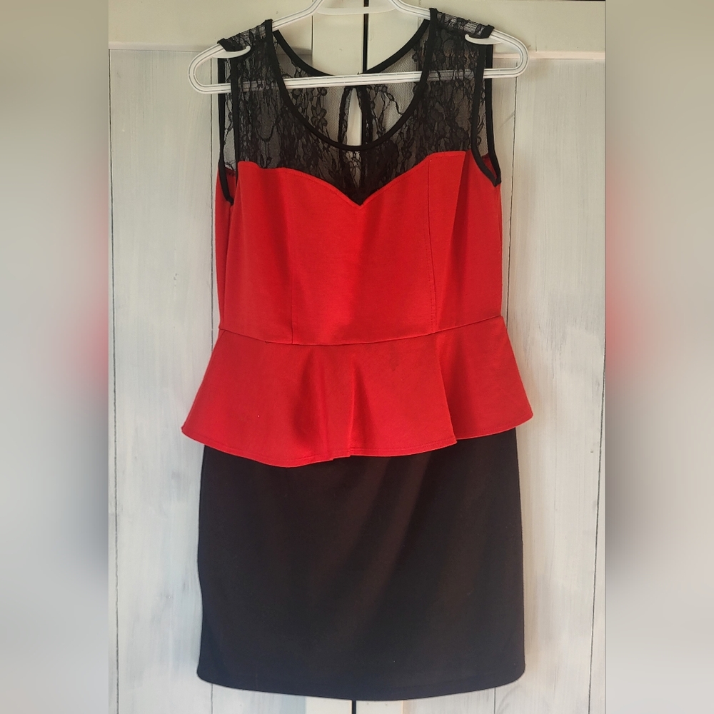 Peplum dress